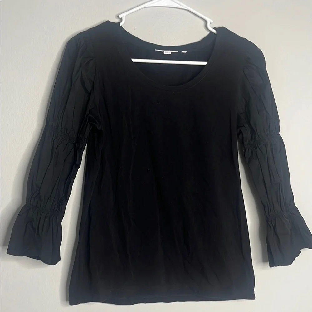 Elegant Black Women's Top